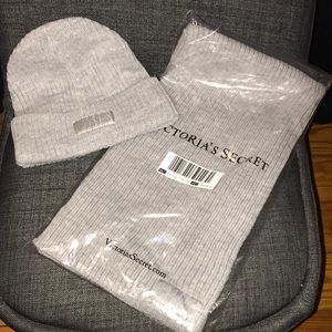 NWT VS Hat & Scarf Set